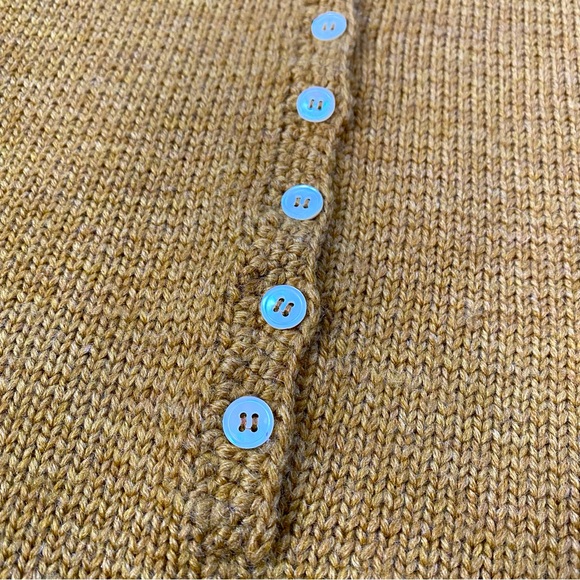 ❌SOLD🏷️Vintage 60s The Villager Ladybug Wool Short Sleeve Sweater Blouse - Picture 4 of 6